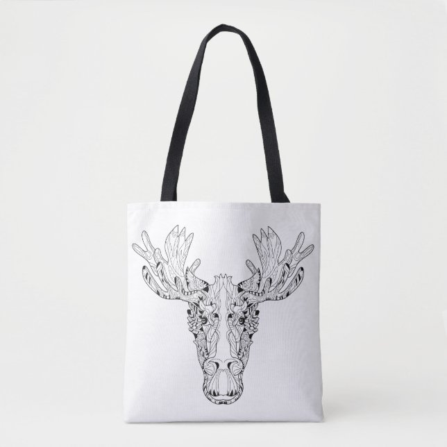 Tote Bag Inspiré d'un élan 2 (Devant)