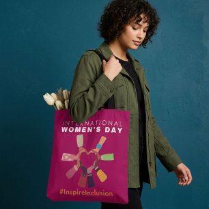 Tote Bag Inspirer l'inclusion Journée internationale des fe