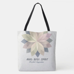 Tote Bag Instructeur de méditation YOGA Studio Mandala colo