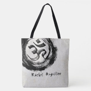 Tote Bag Instructeur de méditation YOGA Studio OM & Symbole