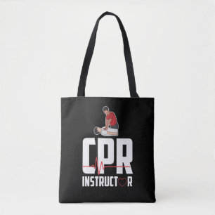 Tote Bag Instructeur de RCR certifié en ambulance de premi