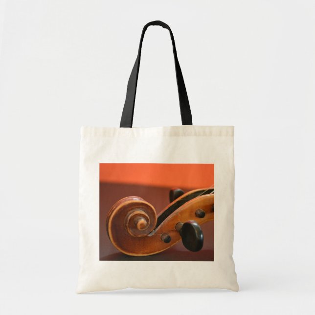 Tote Bag Instrument de musique ficelé classique de violon (Devant)