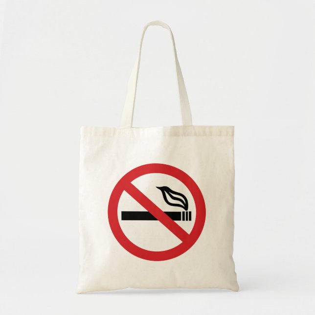 Tote Bag Interdiction de fumer (Devant)