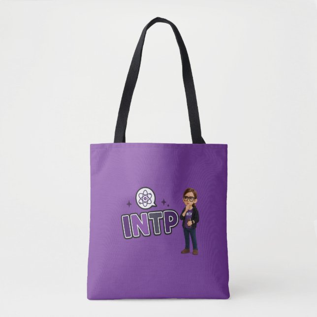 Tote Bag INTP — A Mente Investigadora (Devant)