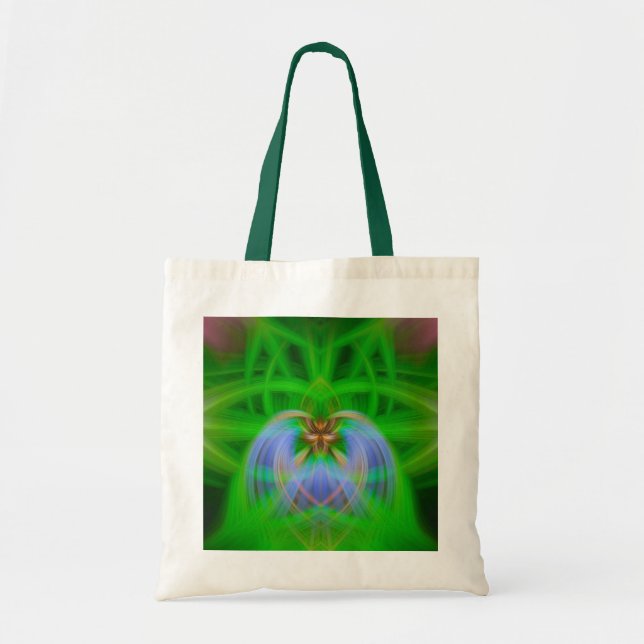 Tote Bag Intricité verte (Devant)