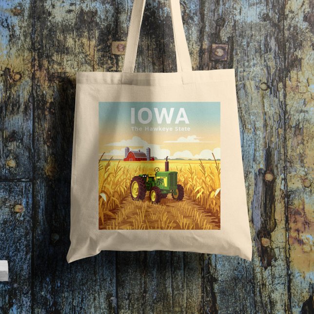 Tote Bag Iowa vintage (Créateur téléchargé)