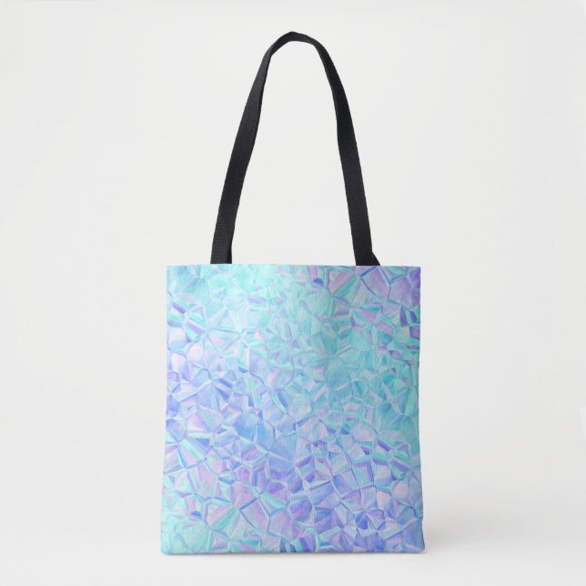 Tote Bag iridescence glaciale : (Devant)