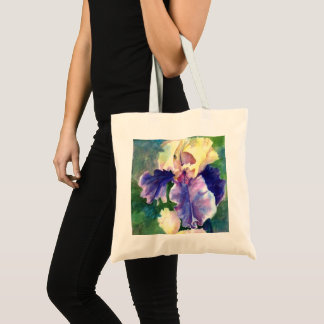Tote Bag Iris barbu géant