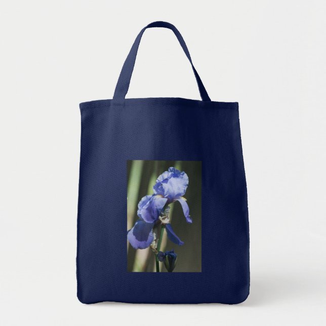 Tote Bag Iris de floraison Fourre-tout de achat (Devant)