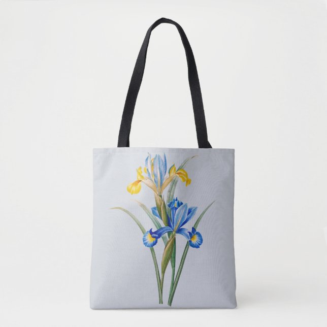 Tote Bag Iris espagnol par Pierre-Joseph Redouté (Devant)