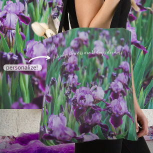 Tote Bag Iris pourpres