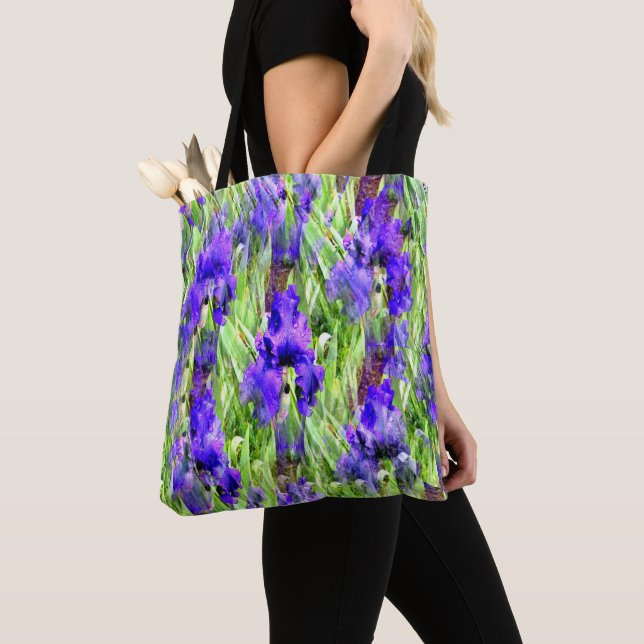 Tote Bag Iris Twirl..... (De près)