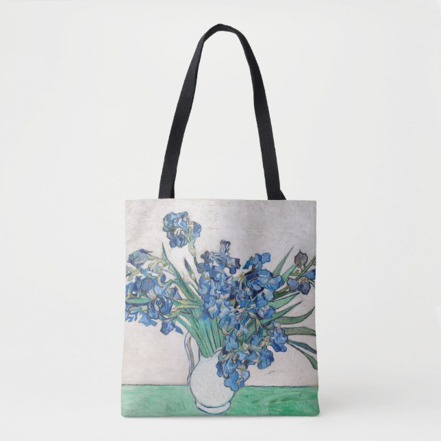 Tote Bag Irises (1890) par Vincent Van Gogh (Devant)