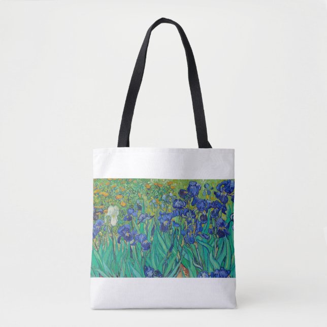 Tote Bag Irises by Vincent van Gogh (Devant)