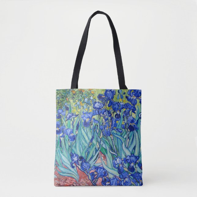 Tote Bag Irises Vincent van Gogh (Devant)
