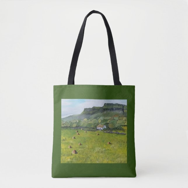 Tote Bag Irish Fourre-tout Shopping Bag Irlande Réutilisabl (Devant)