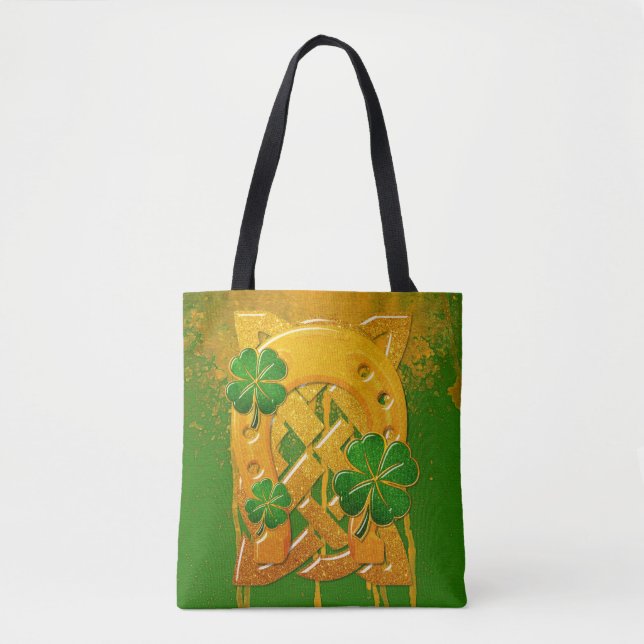 Tote Bag Irish Fun 3D Whimsey (Devant)