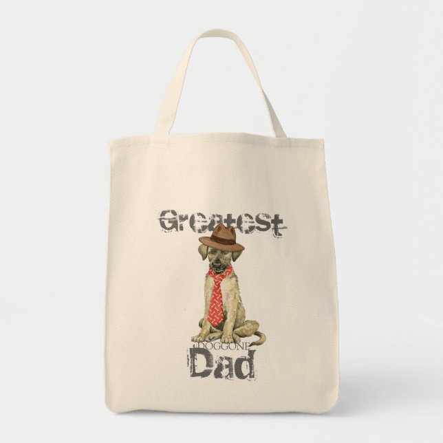 Tote Bag Irish Wolfhound Dad (Devant)