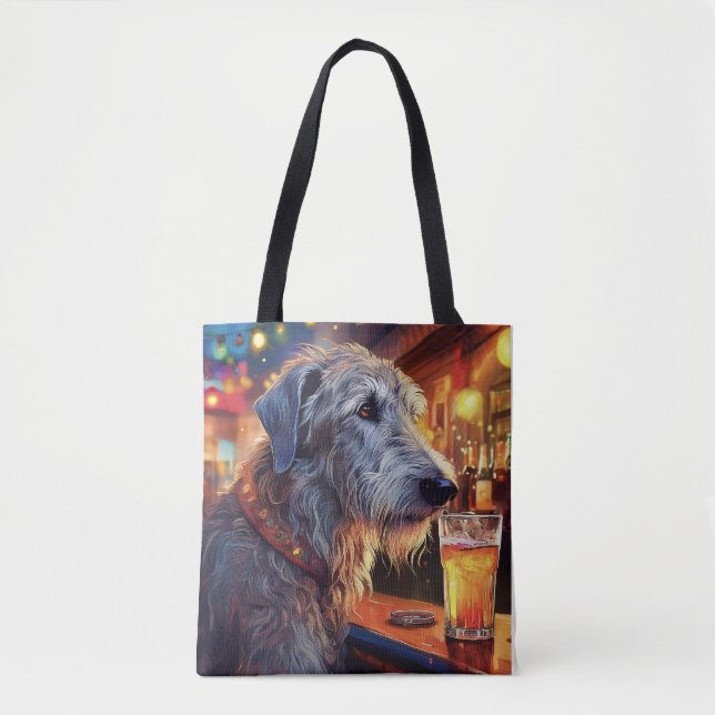 Tote Bag Irish Wolfhound Fourre-tout (Devant)