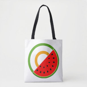 Tote Bag IRLANDE AVEC PALESTINE - Watermelon