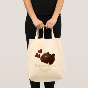 Tote Bag Iron T Amère Humeur : Art de gâteau au chocolat no