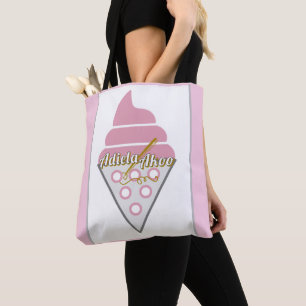 Tote Bag Irrésistible Crème de glace Fourre-tout par la poè