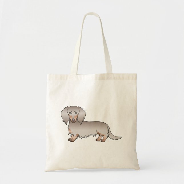Tote Bag Isabella et Tan Longue Chevelure Dessin Animé De C (Devant)