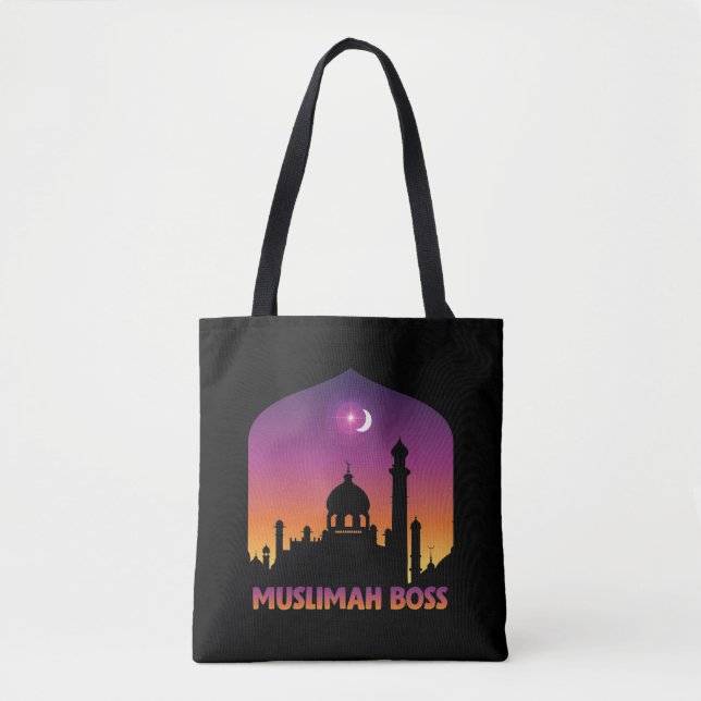 Tote Bag Islam Muslimah Boss Religieux Arabe Musulman (Devant)