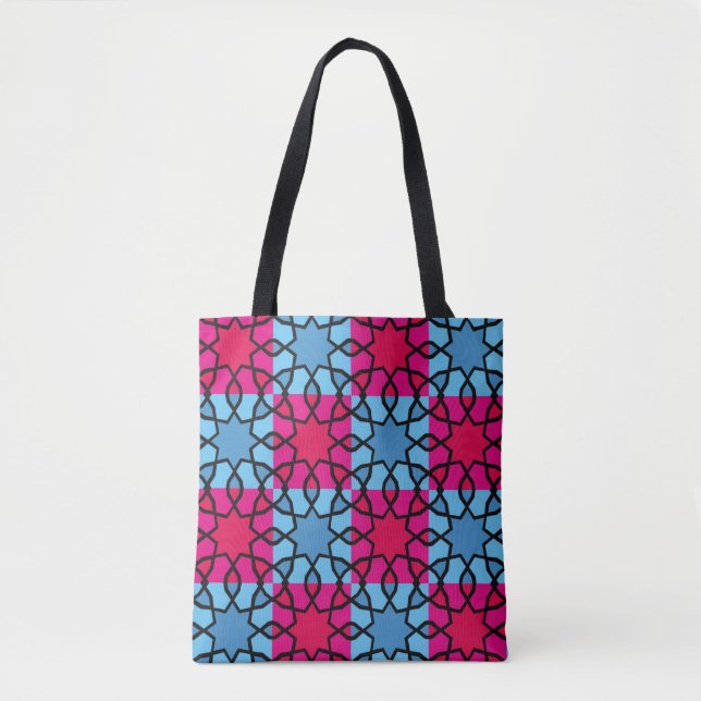 Tote Bag Islamic geometric motifs, which are very niceabstr (Devant)