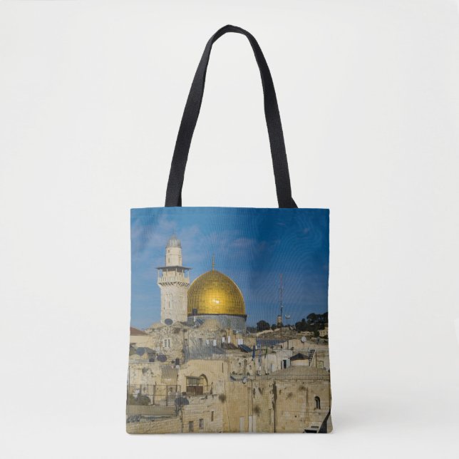 Tote Bag Israël, Jérusalem, Dôme du Rocher (Devant)