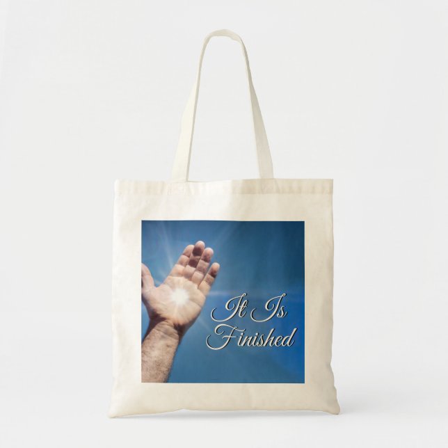 Tote Bag It Is Finished (Devant)