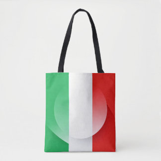 Tote Bag Italian Flag Shoulder Tote – Stylish Patriotic Bag