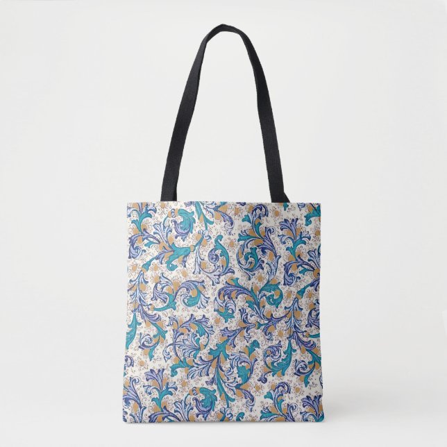 Tote Bag Italien Florentine Plats Motif (Devant)