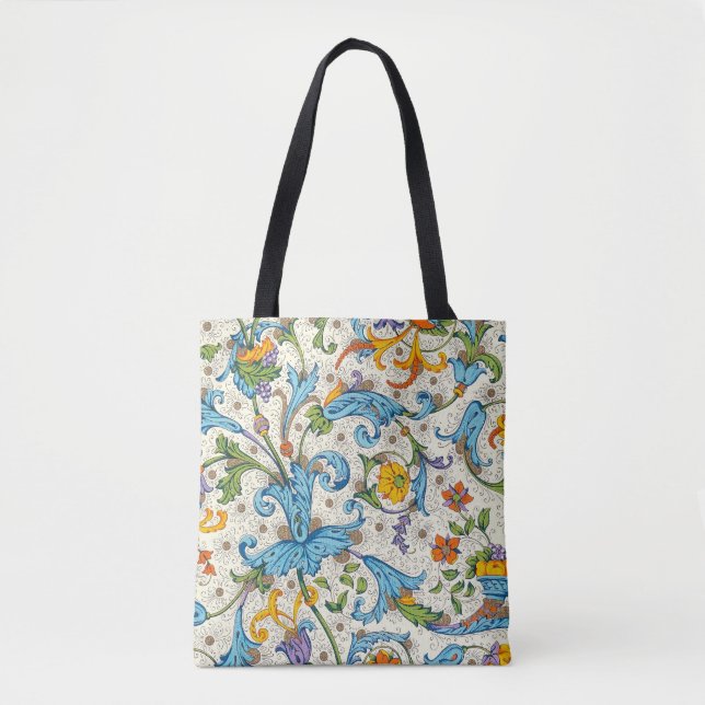Tote Bag Italien Florentine Plats Motif (Devant)