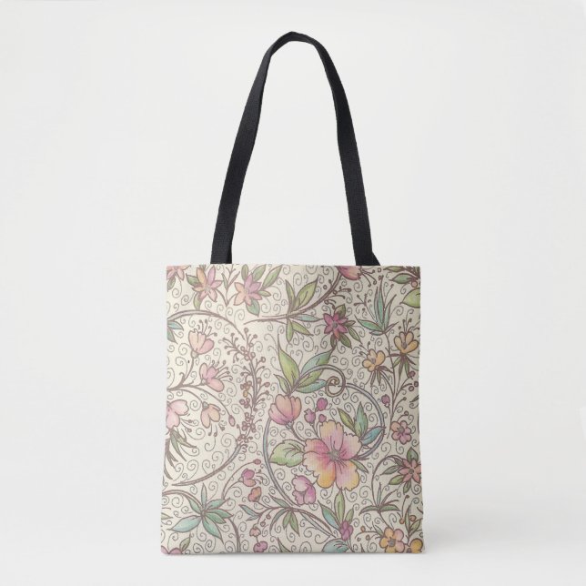 Tote Bag Italien Florentine Plats Motif (Devant)