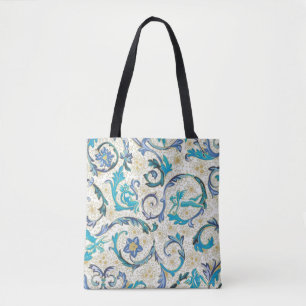 Tote Bag Italien Florentine Plats Motif