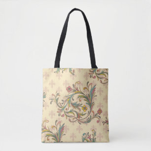 Tote Bag Italien Florentine Plats Motif