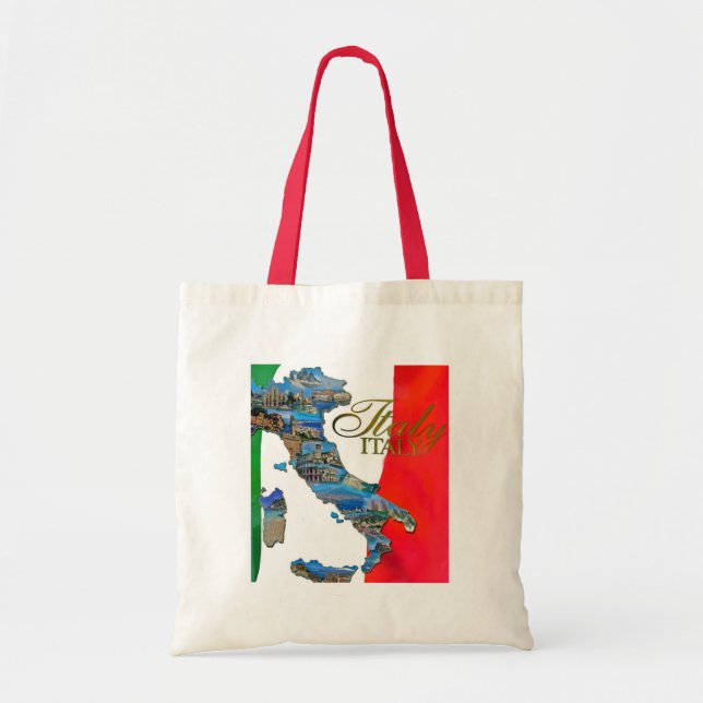 Tote Bag Italienne la "botte " (Devant)