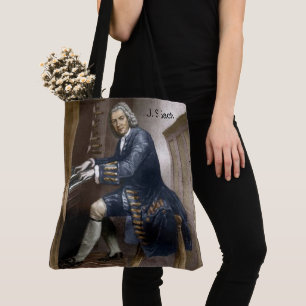 Tote Bag J.S. Bach au Pipe Organ - Livre de Musique de l'Or