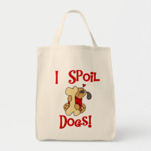 Tote Bag J'abîme des T-shirts et des cadeaux de chiens