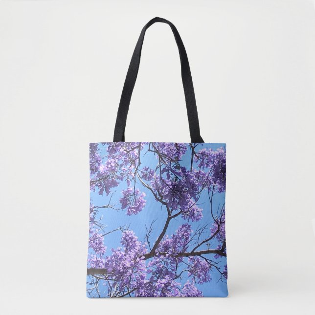 Tote Bag Jacaranda Blossoms (Devant)