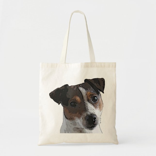 Tote Bag Jack Russell Terrier fourre-tout (Devant)