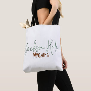 Tote Bag Jackson Hole, Wyoming Souvenir de Voyage
