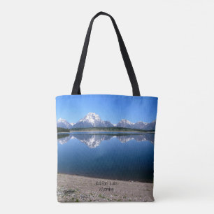 Tote Bag Jackson Lake, Wyoming