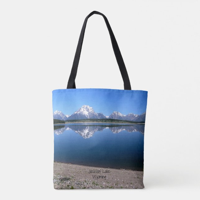 Tote Bag Jackson Lake, Wyoming (Dos)