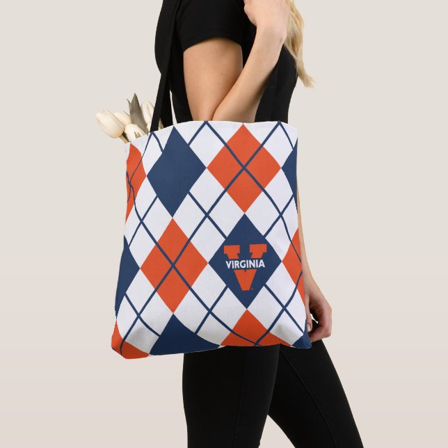 Tote Bag Jacquard des Cavaliers de Virginie (De près)