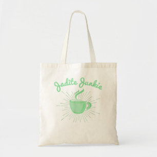 Tote Bag Jadite Junkie - Coupe Vintage Jadeite Green Coffee