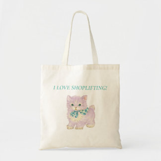 TOTE BAG J'ADORE COMMERCIALISER KITTEN FOURRE-TOUT
