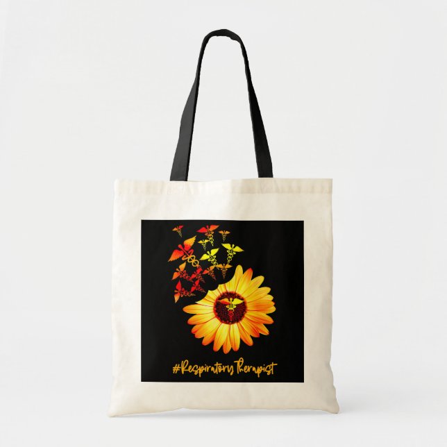 Tote Bag J'adore être un thérapeute respiratoire (Devant)