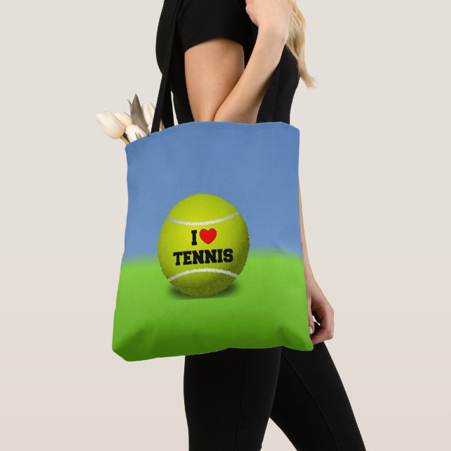 Tote Bag J'adore le tennis (De près)